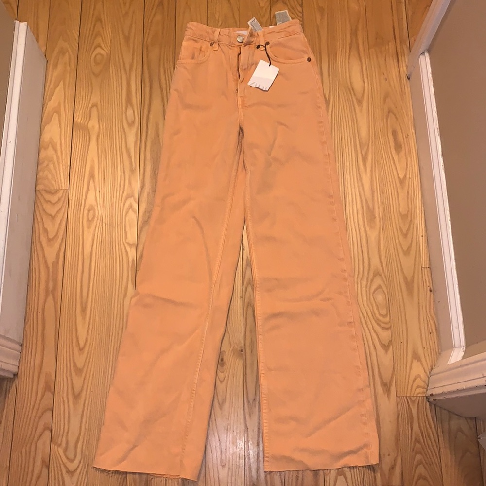 NEW Orange Zara Jeans!!🧡🧡